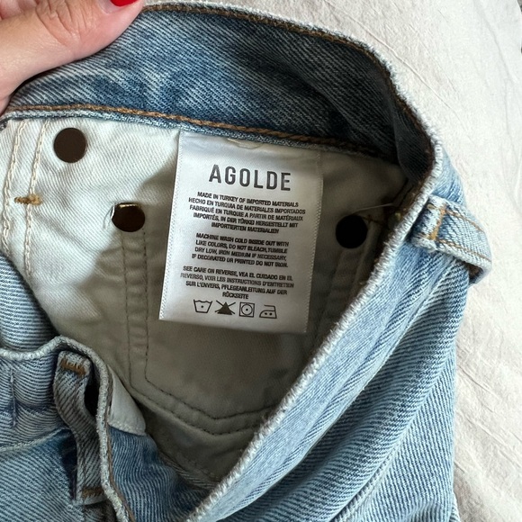 AGOLDE Riley High Rise Straight Crop - Picture 6 of 11